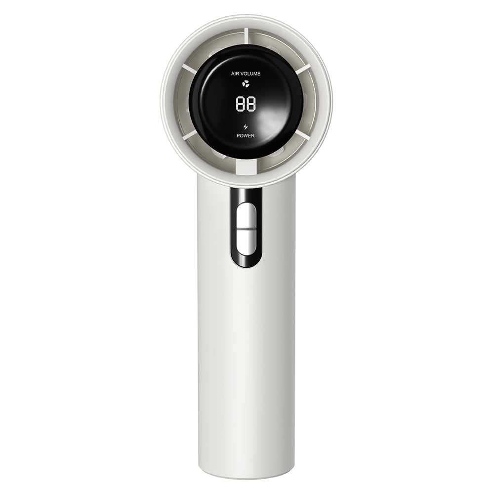 WX638 Rechargeable Cooling Fan 100 Wind Speeds High Speed Turbine Handheld Fan WX638 Rechargeable Cooling Fan 100 Wind Speeds High Speed Turbine Handheld Fan